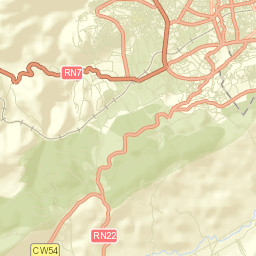 Mansoûra Street Map