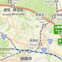 Himeji Street Map