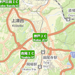 Sandachō Street Map