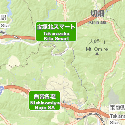 Takarazuka Shi Street Map