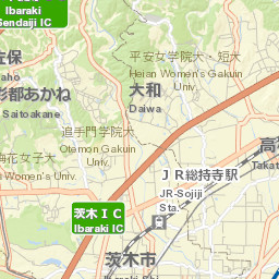 Takatsuki Shi Street Map