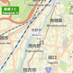 Hirakata Shi Street Map