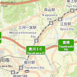 Toyokawa Street Map