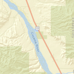 Ventucopa California Street Map