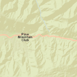 Pine Mountain Club Street Map