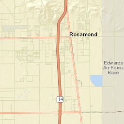 Rosamond Street Map