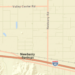 Newberry Springs California Street Map