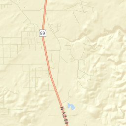 Paulden Arizona Street Map