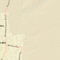 Peralta Street Map