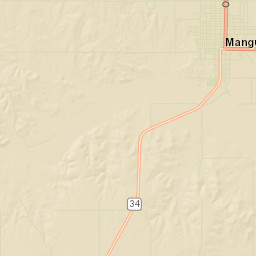 201-223 South Pennsylvania Avenue, Mangum Street Map
