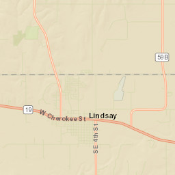 Lindsay Street Map