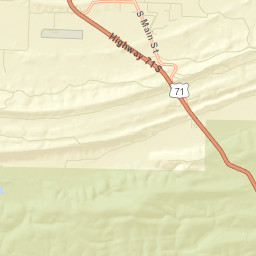 The Pines Arkansas Street Map