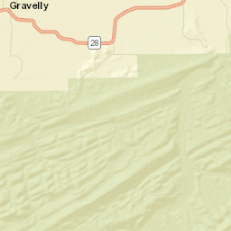 Gravelly Arkansas Street Map