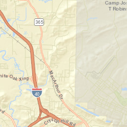 Marche Arkansas Street Map