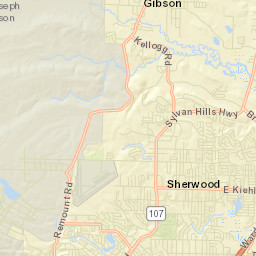 Western Acres Arkansas Street Map