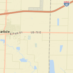Prairie Center Arkansas Street Map