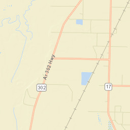 Keevil Arkansas Street Map
