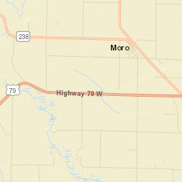 Moro Arkansas Street Map