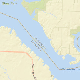 Freeman Acres Alabama Street Map