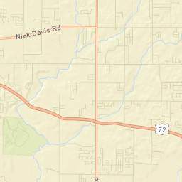 Fairmount Alabama Street Map