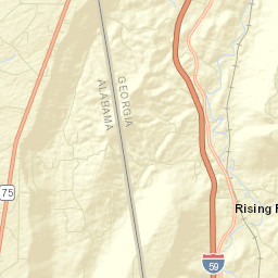 Deer Head Cove Alabama Street Map