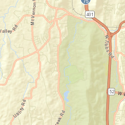 Larry McDonald Memorial Highway, Dalton Street Map