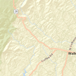 Oconee County Street Map
