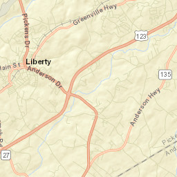 Liberty Street Map