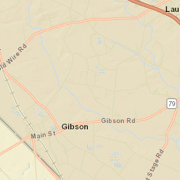 Laurel Hill Street Map