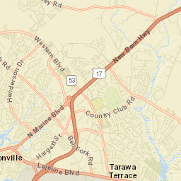 Pumpkin Center Street Map