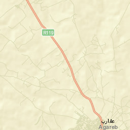 Agareb Street Map