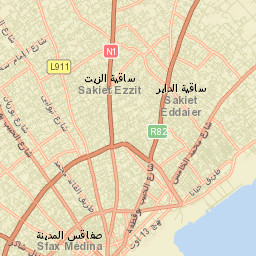 Gremda Street Map