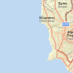 Paphos Street Map