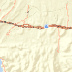Konjineh Street Map