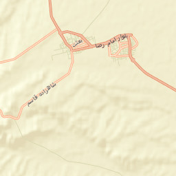 Mashhad Rizeh Street Map