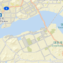 Mokpo Street Map
