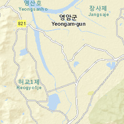 Yeongam-gun Street Map