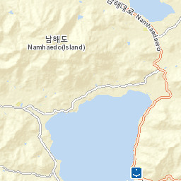 Namhae-gun Street Map