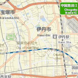 Itami Shi Street Map