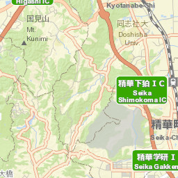 Kyōtanabe Shi Street Map