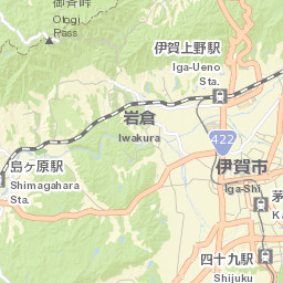 Iga-shi Street Map