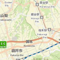 Fukuroi-shi Street Map