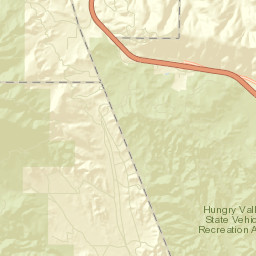 Gorman California Street Map