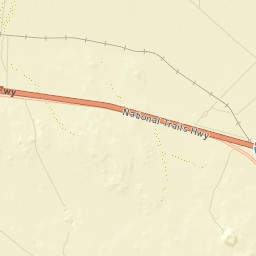 Hector California Street Map