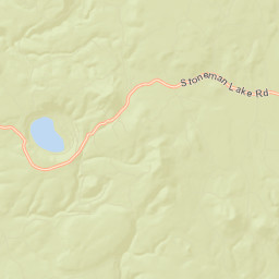 Stoneman Lake Arizona Street Map