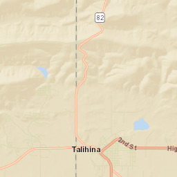 Talihina Street Map