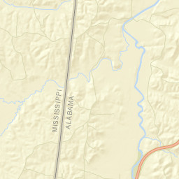 Malone Alabama Street Map