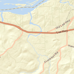 Rivermont Alabama Street Map