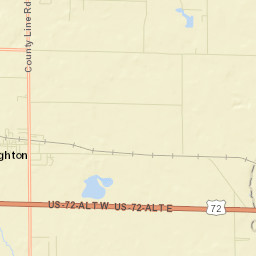 Section Alabama Street Map