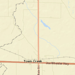 Lennon Hill Alabama Street Map
